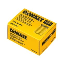 DeWalt 2 In. 16 Ga. Straight Strip Galvanized Finish Nails 2,500 Pk