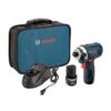 Bosch 12V MAX 1/4 In. Cordless Brushed Impact Driver Kit (Battery & Charger)