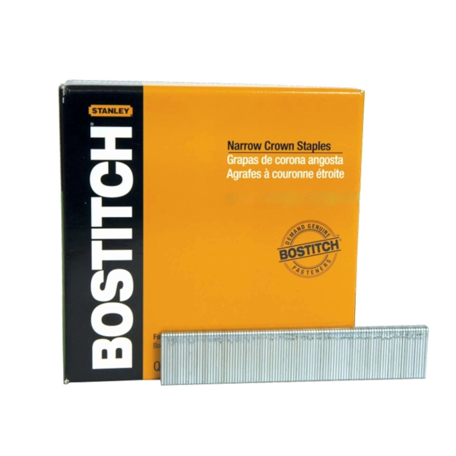 Bostitch SX 7/32 In. W X 1-3/8 In. L 18 Ga. Narrow Crown Staples 3000 Pk 1 Bostitch SX 7/32 In. W X 1-3/8 In. L 18 Ga. Narrow Crown Staples 3000 Pk