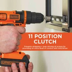 Black & Decker Black+Decker 20V MAX Cordless Brushed 2 Tool Drill/Driver And Impact Driver Kit -Craftsman Shop 5ae7b4ab 5f99 46cb 8666 9de784dee437