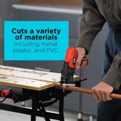 Black & Decker Black+Decker 7.2V Cordless Brushed Reciprocating Saw Kit (Battery & Charger) -Craftsman Shop 5bf41aa2 65b4 4eda 9cfc 859b1b4b20a7