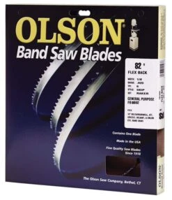 Olson 82 In. L X 0.1 In. W Carbon Steel Band Saw Blade 14 TPI Regular Teeth 1 Pk