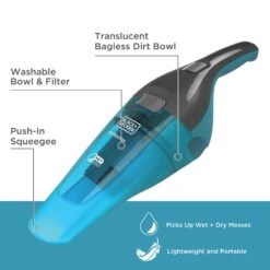 Black & Decker Black+Decker 0.1 Gal Cordless Hand Vacuum 7.2 V -Craftsman Shop 5f76f173 87b2 4caf 814d 8e1428925569