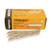 Bostitch StrapShot 1-1/2 In. 11 Ga. Straight Strip Galvanized Metal Connector Nails 35 Deg 1000 Pk