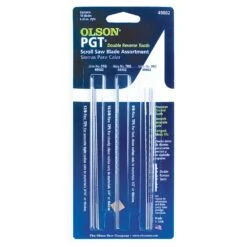 Olson PGT 5 In. Carbon Steel Scroll Saw Blade 2 TPI 18 Pk