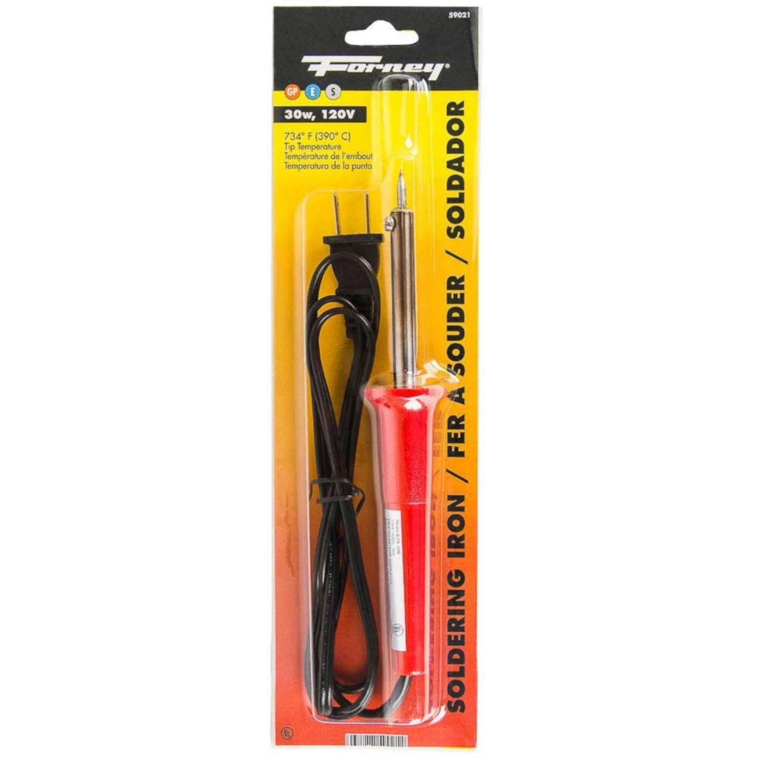 Forney Corded Soldering Iron 30 W 1 Pk 1 Forney Corded Soldering Iron 30 W 1 Pk