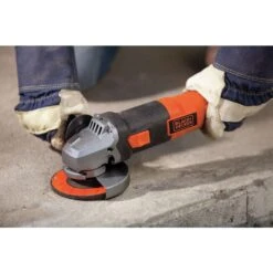 Black & Decker Black+Decker 6 Amps Corded 4-1/2 In. Angle Grinder Tool Only -Craftsman Shop 62c730f7 7ed8 4890 982c bcb0bd9631a5