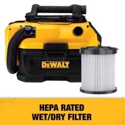 DeWalt 20V MAX 2 Gal Corded/Cordless Wet/Dry Vacuum Tool Only 8 Amps 20 V -Craftsman Shop 639cb22a ea58 4d89 adf6 28d3466b4ce9