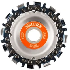 King Arthur's Tools 3-1/2 In. D X 5/8 In. Steel Chain Saw Type Cutting Wheel 12 Teeth 1 Pk