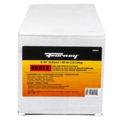 Forney 5/32 In. D X 15 In. L E6013 Mild Steel Welding Electrodes 83000 Psi 40 Lb