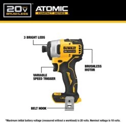 DeWalt 20V MAX Atomic Cordless Brushless 2 Tool Combo Kit -Craftsman Shop 6c58508a 4843 4636 8cbf 2ffe4b6ee325