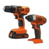 Black & Decker Black+Decker 20V MAX Cordless Brushed 2 Tool Drill/Driver And Impact Driver Kit -Craftsman Shop 6d229ea5 005b 4f87 b16d 7ffada709ae3