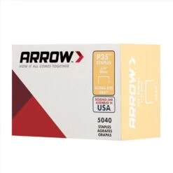 Arrow P35 7/16 In. W X 1/4 In. L 25 Ga. Flat Crown Heavy Duty Staples 5040 Pk 3 Arrow P35 7/16 In. W X 1/4 In. L 25 Ga. Flat Crown Heavy Duty Staples 5040 Pk -Craftsman Shop 70c9457a cf70 46e3 8130 8d397c5a38e2