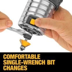 DeWalt 7 Amps 1.25 HP Corded Compact Router Tool Only -Craftsman Shop 73916d63 02af 474f a1c9 4a321f2fc1c0