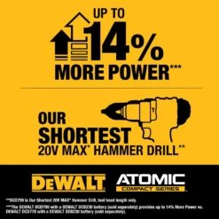 DeWalt 20V MAX ATOMIC 1/2 In. Brushless Cordless Hammer Drill Tool Only -Craftsman Shop 73f5f7d9 9ec6 4e0f 9ceb 20bd5708ad4b