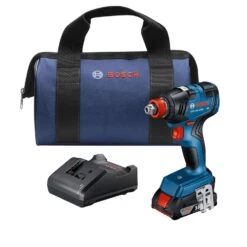 Bosch 18V 1/4 And 1/2 In. Cordless Brushless Impact Driver Kit (Battery & Charger)