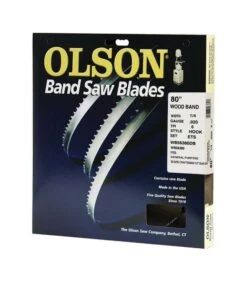 Olson 80 In. L X 0.25 In. W Carbon Steel Band Saw Blade 6 TPI Skip Teeth 1 Pk
