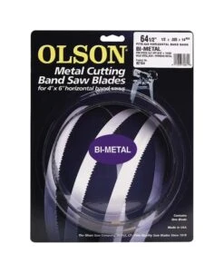 Olson 64.5 In. L X 0.5 In. W Bi-Metal Band Saw Blade 10 TPI Wavy Teeth 1 Pk