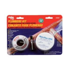 Alpha Fry 6 Oz Lead-Free Plumbers Kit 0.12 In. D Silver-Bearing Alloy 1 Pc