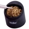Weller Tip Cleaning Brass Sponge Soldering Tip Cleaner With Holder 2 Pc