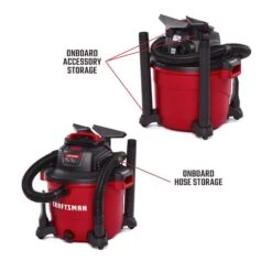 Craftsman 16 Gal Corded Wet/Dry Vacuum 12 Amps 120 V 6.5 HP -Craftsman Shop 87a34c6b 05e7 4367 a283 22b6840e4209