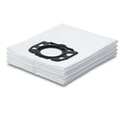 Karcher 10.23 In. L X 7.4 In. W Wet/Dry Vac Drywall Filter Bag 4 Pc