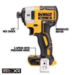 DeWalt 20V MAX Cordless Brushless 2 Tool Compact Drill And Impact Driver Kit -Craftsman Shop 8ddb7d1f e515 4956 9749 ac445b219ba9