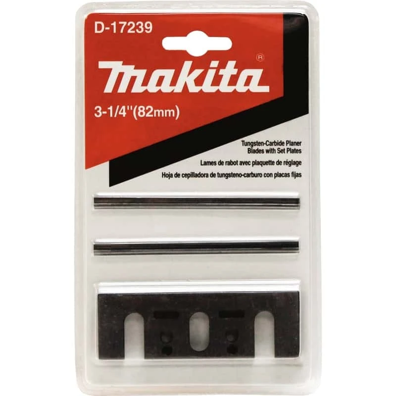 Makita 3-1/4 In. L Tungsten Carbide Planer Blade Double-Edged 2 Pk 2 Makita 3-1/4 In. L Tungsten Carbide Planer Blade Double-Edged 2 Pk - Image 2