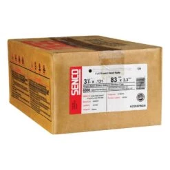 Senco 3-1/4 In. 10-1/4 Ga. Angled Strip Bright Nails 20 Deg 4000 Pk -Craftsman Shop 8e0b54d9 2939 4d4c ba8c d10f296e7f16