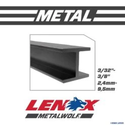 LENOX METALWOLF 8 In. Bi-Metal WAVE EDGE Reciprocating Saw Blade 14 TPI 5 Pk -Craftsman Shop 8e198b50 f5fb 400f 841c 81127412ee0e