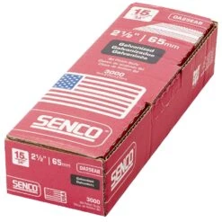 Senco 2-1/2 In. 15 Ga. Angled Strip Galvanized Finish Nails 34 Deg 3000 Pk -Craftsman Shop 9061de66 60f1 48b3 9ad7 1867a4f12bef
