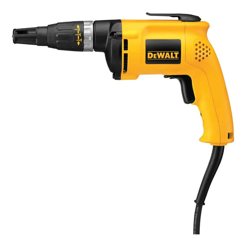 DeWalt 6 Amps Corded Drywall Screw Gun Tool Only 1 DeWalt 6 Amps Corded Drywall Screw Gun Tool Only