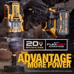 DeWalt 20V MAX 1/2 In. Brushless Cordless Hammer Drill/Drive Kit (Battery & Charger) -Craftsman Shop 93ba9407 49c3 4536 9121 9a5ec461f247