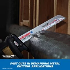 Lenox Lazer CT 6 In. Carbide Tipped Reciprocating Saw Blade 8 TPI 1 Pc -Craftsman Shop 95e15ec0 2c84 4b34 9925 057442fbcc4c