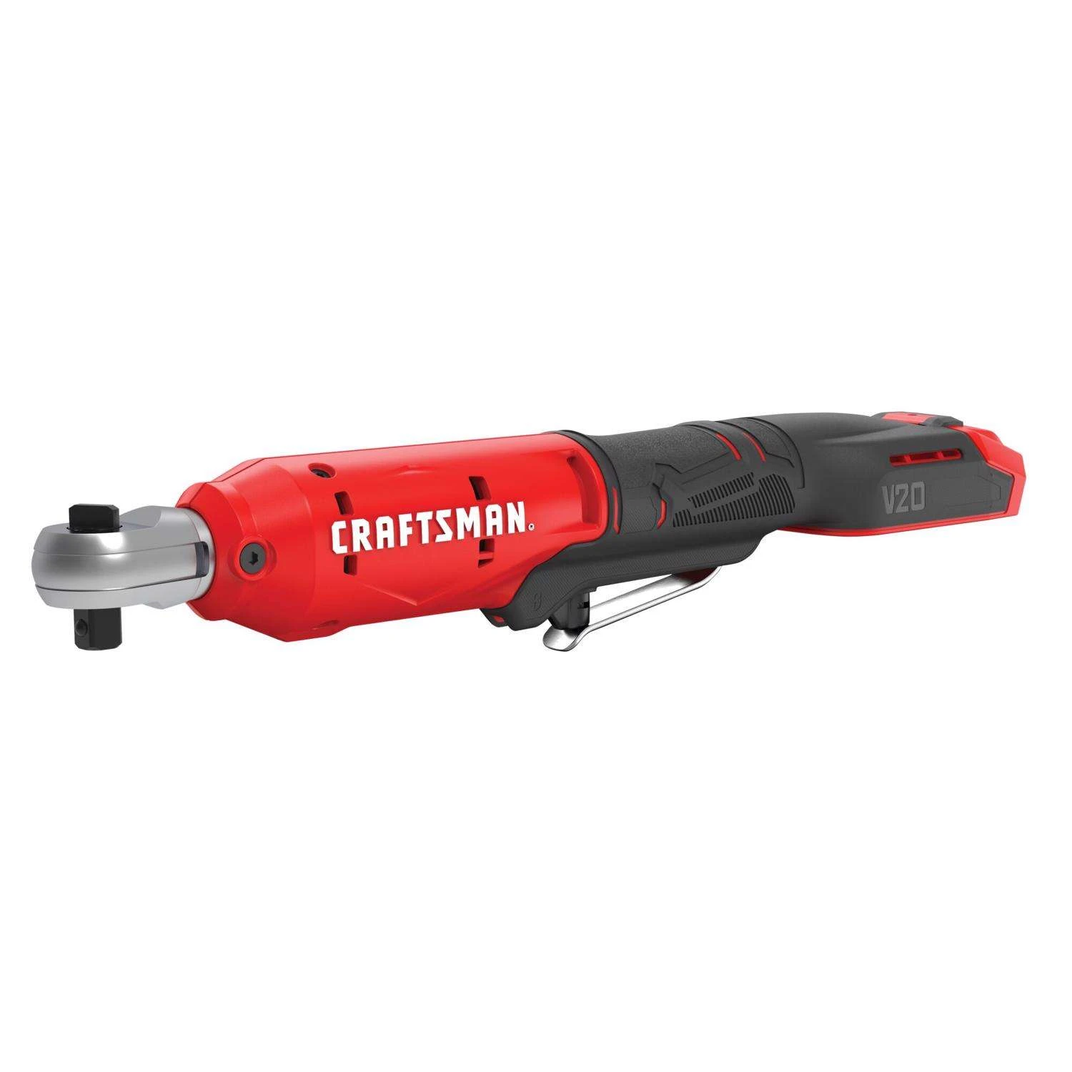 Craftsman V20 3/8 In. Brushed Cordless Ratchet Tool Only 1 Craftsman V20 3/8 In. Brushed Cordless Ratchet Tool Only