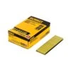 DeWalt 1/4 In. W X 1-1/2 In. L 18 Ga. Narrow Crown Finish Staples 2500 Pk