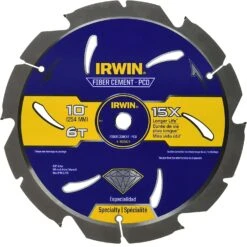 Irwin Marathon 10 In. D X 5/8 In. Steel Circular Saw Blade 6 Teeth 1 Pk