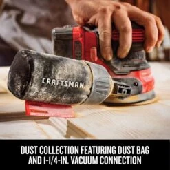 Craftsman V20 Cordless 5 In. Random Orbit Sander Tool Only -Craftsman Shop 98a464c0 e74c 4156 a8ae 6e17fbddd2df