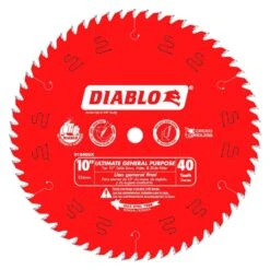 Diablo Ultimate GP 10 In. D X 5/8 In. TiCo Hi-Density Carbide Circular Saw Blade 40 Teeth 1 Pk