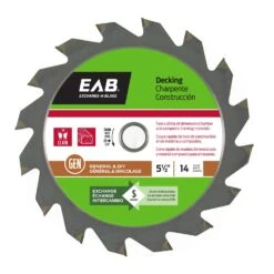 Exchange-A-Blade 5-1/2 In. D X 5/8 In. Decking Carbide Framing Saw Blade 14 Teeth 1 Pk
