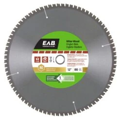 Exchange-A-Blade 12 In. D X 1 In. Industrial Carbide Finishing Saw Blade 80 Teeth 1 Pk