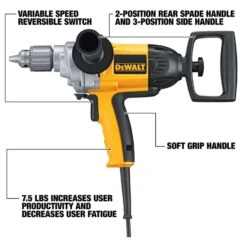 DeWalt 9 Amps 1/2 In. Spade Handle Corded Drill -Craftsman Shop 9e985add b371 4ce1 96c4 47f0085713e7