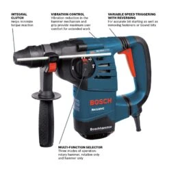 Bosch 8 Amps 3/4 In. Corded Rotary Hammer Drill -Craftsman Shop 9f6cae56 34e5 465e b53e 28cefb4d3038
