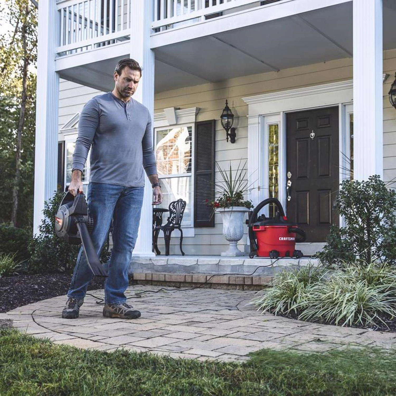 Craftsman 16 Gal Corded Wet/Dry Vacuum With Blower 12 Amps 120 V 6.5 HP 8 Craftsman 16 Gal Corded Wet/Dry Vacuum With Blower 12 Amps 120 V 6.5 HP - Image 8