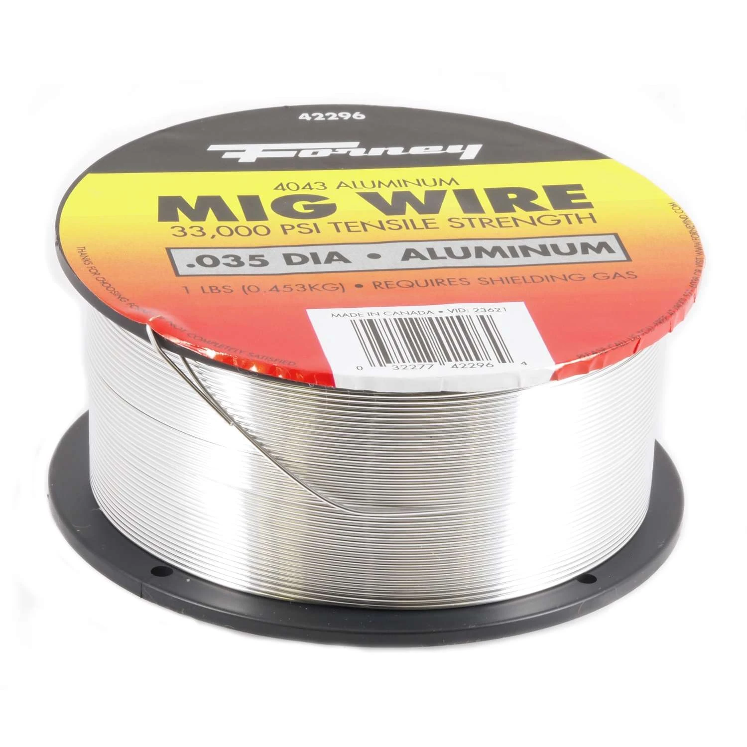 Forney 0.035 In. Aluminum MIG Welding Wire 33000 Psi 1 Lb 2 Forney 0.035 In. Aluminum MIG Welding Wire 33000 Psi 1 Lb - Image 2