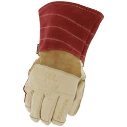 Mechanix Wear Torch Flux Cowhide MIG Welding Gloves Red L 1 Pk