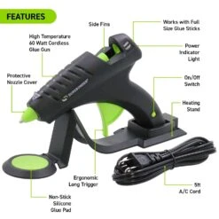 Surebonder 60 W High Temperature Cordless Glue Gun 120 V -Craftsman Shop ac01a389 307f 47ca 8d68 330e670980a2