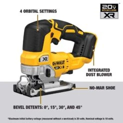 DeWalt 20V MAX XR Cordless Brushless Jig Saw Tool Only 10 DeWalt 20V MAX XR Cordless Brushless Jig Saw Tool Only -Craftsman Shop ad68fe91 3977 458e 9728 01295b6b365d