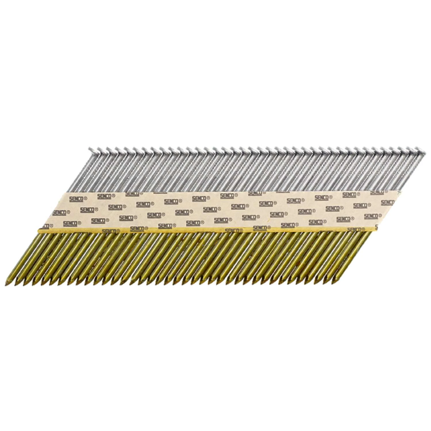 Senco ProHead 3 In. 16 Ga. Angled Strip Bright Framing Nails 34 Deg 500 Pk 1 Senco ProHead 3 In. 16 Ga. Angled Strip Bright Framing Nails 34 Deg 500 Pk