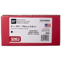 Senco 3 In. 16 Ga. Angled Strip Bright Framing Nails 20 Deg 4,000 Pk -Craftsman Shop b273ccc1 7a38 4144 8bed 03dc7fc2fd35